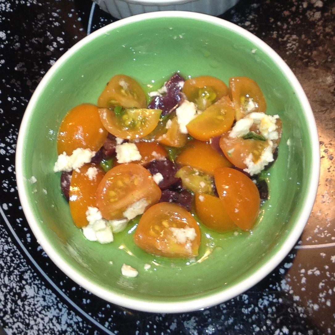Garden tomato salad Oregon Keto Kids