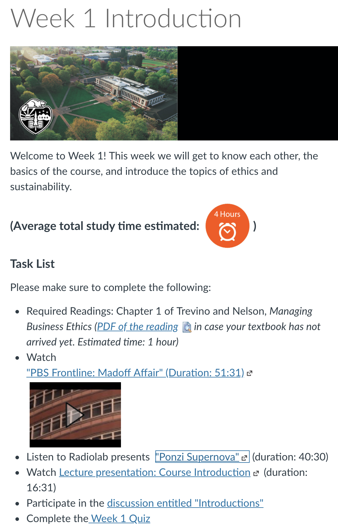 Universal Design for Learning in Online Courses « Ecampus Course