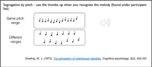 Sample of a music activity