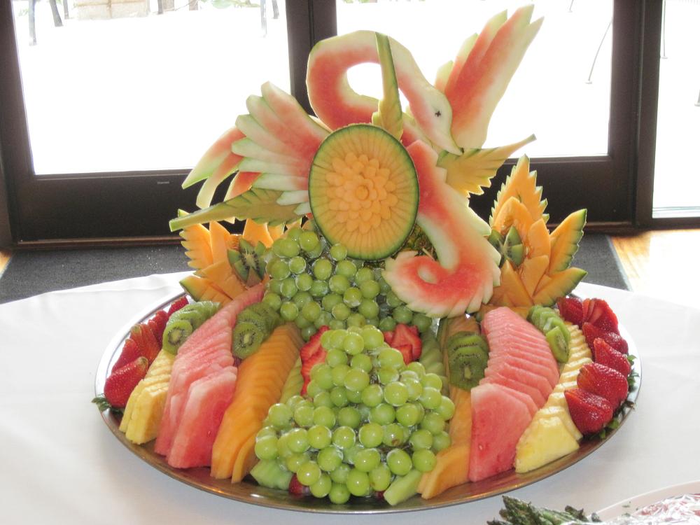 Fun Stuff Happening At the Office Fruit Carving Inspiration
