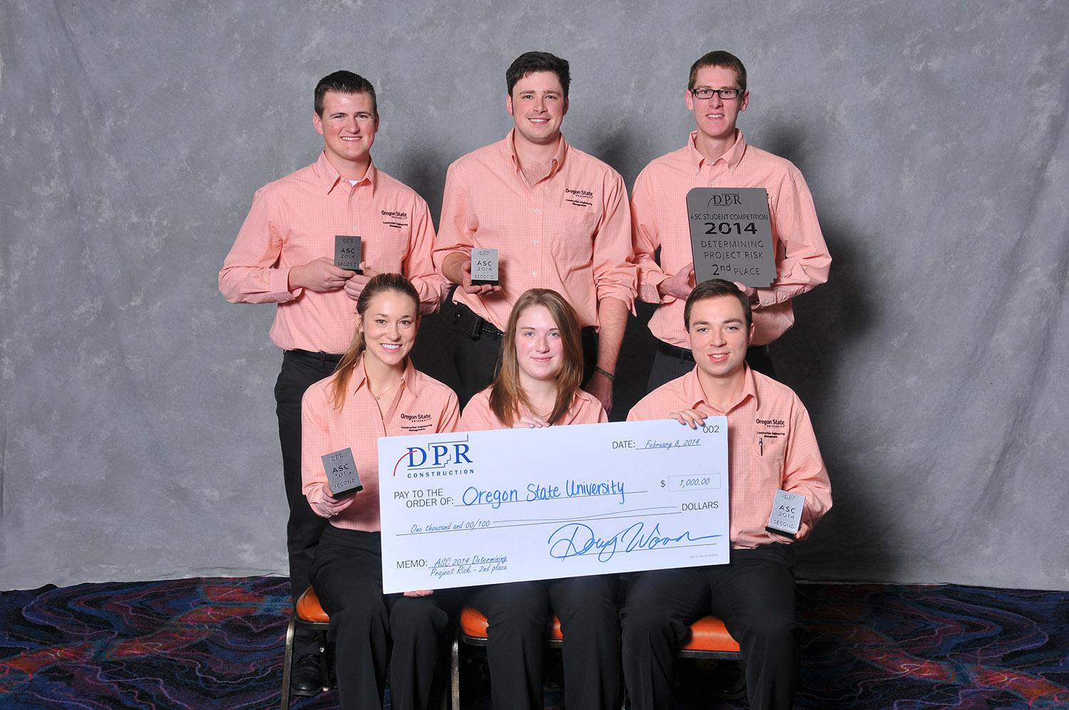 OSU captures two titles at 2014 ASC Regions 6 & 7 student competition
