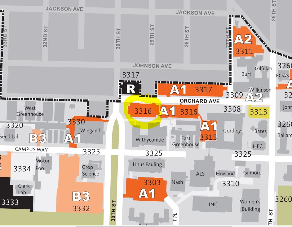 12/27/22 08/31/24 Closure of Orchard Ave. Parking Lot North of
