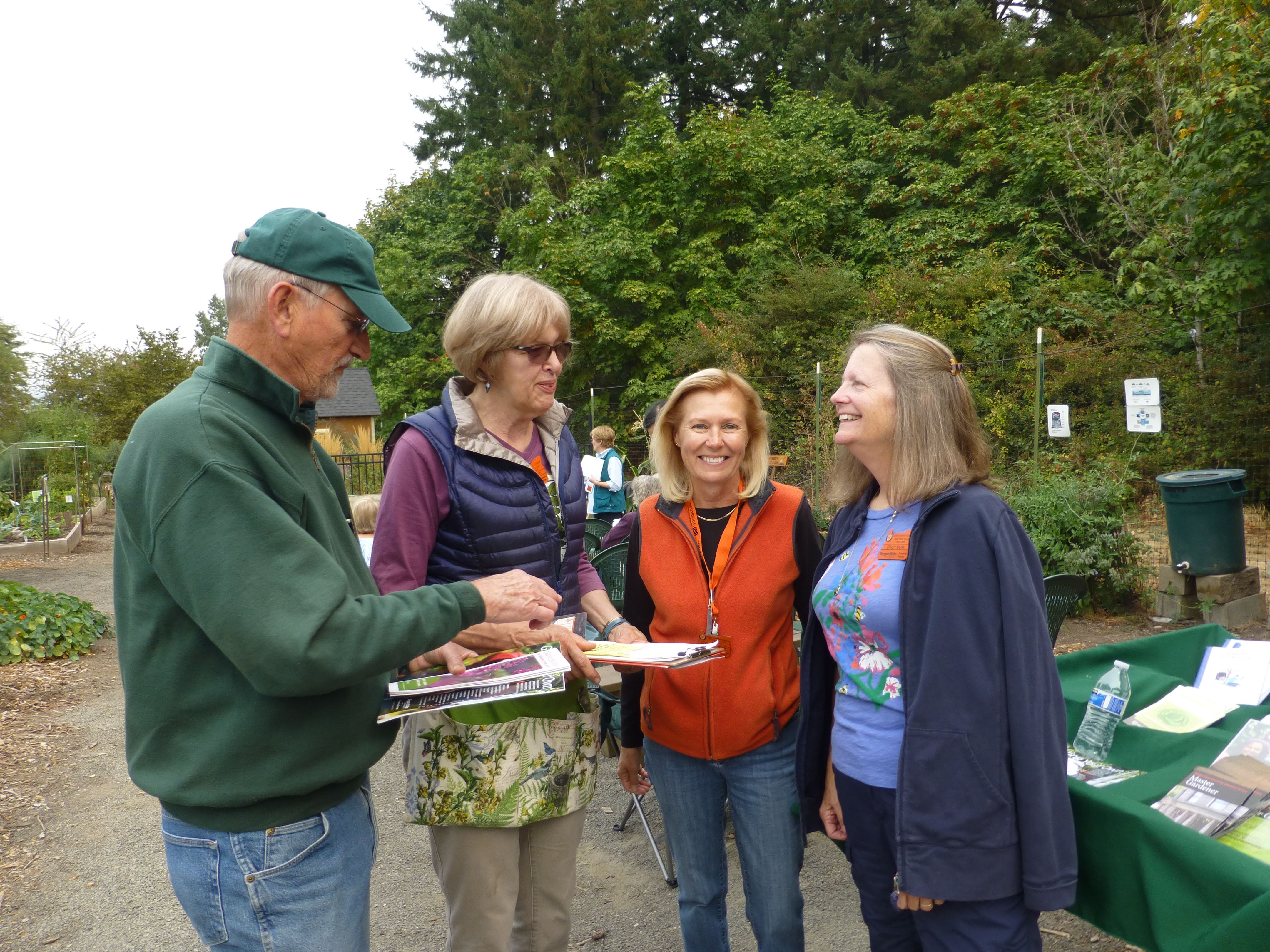 Master Gardeners at Jenkins Estate Open House