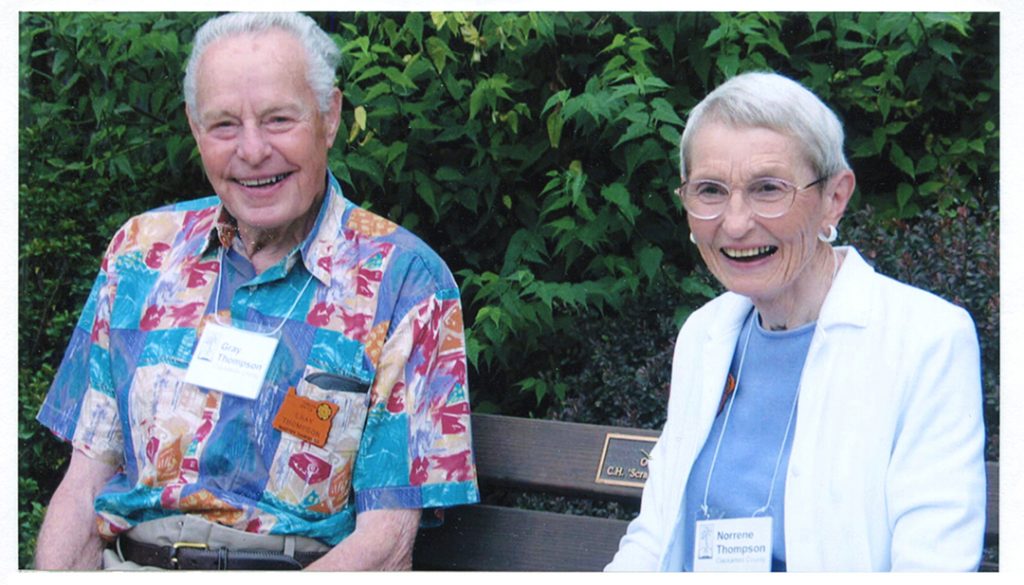 Gray and Norreen Thompson, 2005