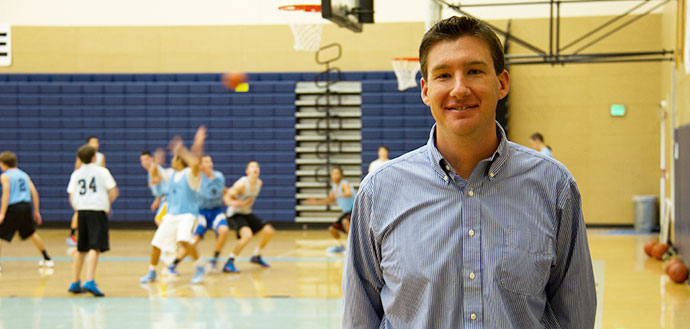 CPHHS Assistant Professor Marc Norcross (pictured above) studies injury prevention programs in high school athletes.