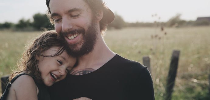 father and child