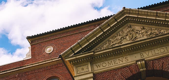 Top of Women's Building at Oregon State University