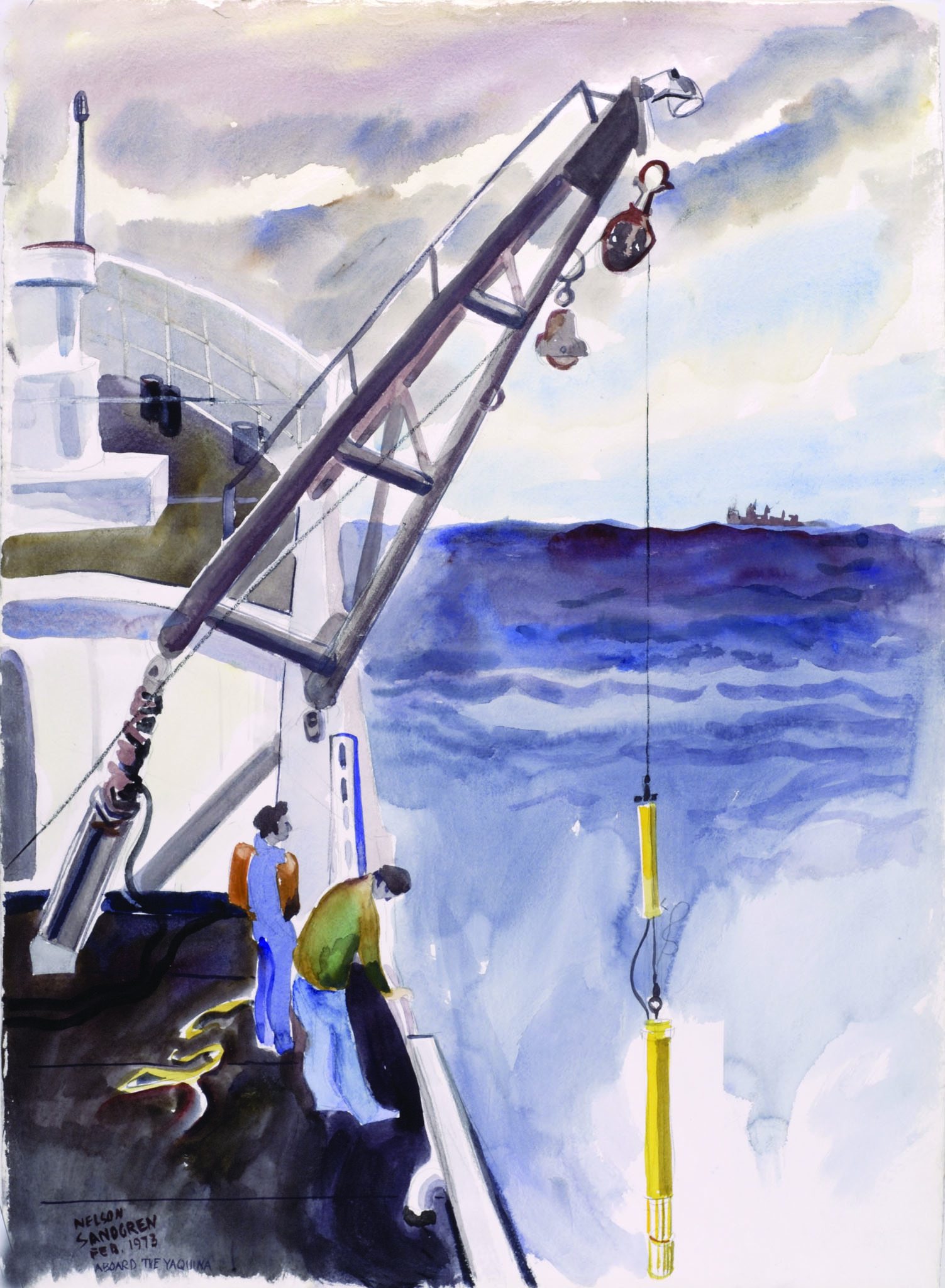 Back cover painting Terra Research