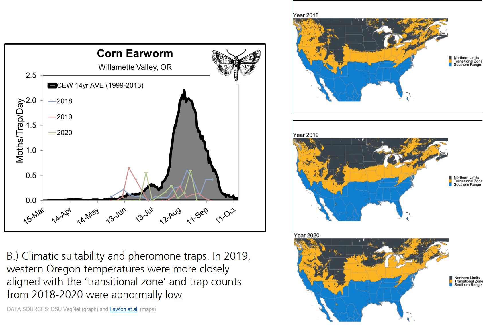 Corn earworm population dynamics «