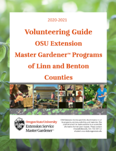Cover of Volunteering Guide with images of gardeners having fun