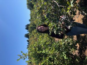 Anita McNally at the Gibson Farm in Siletz.