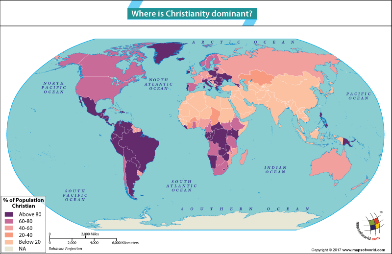 Map History Of Christianity
