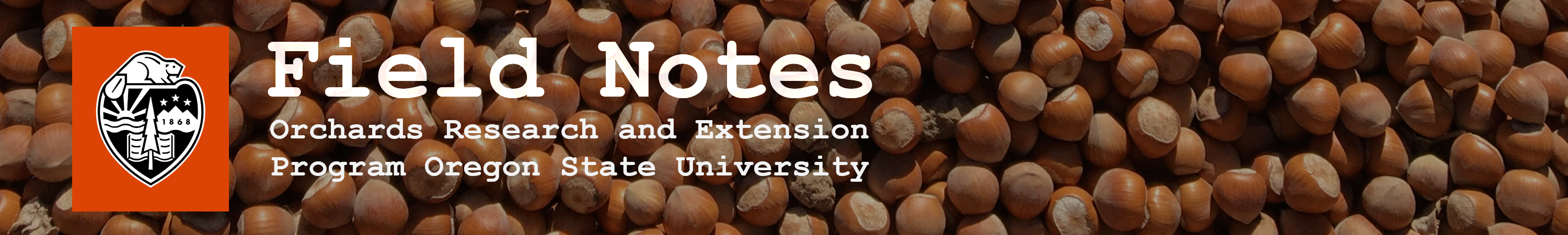 Hazelnut Field Notes