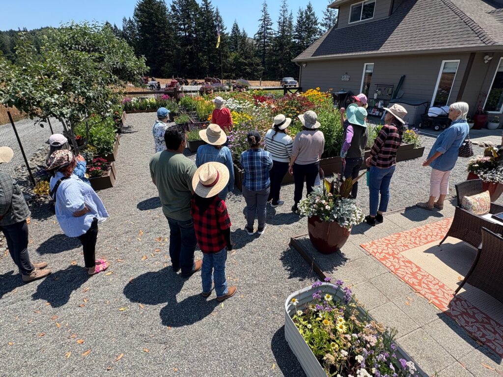 Seed Starting Workshop Garden Tour