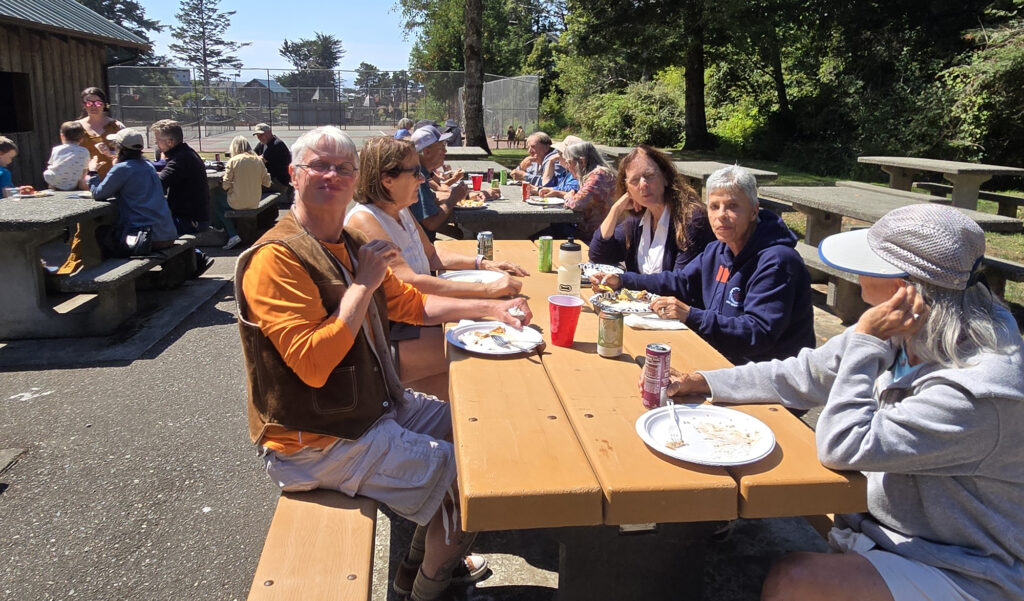2025 MG Summer social event meal