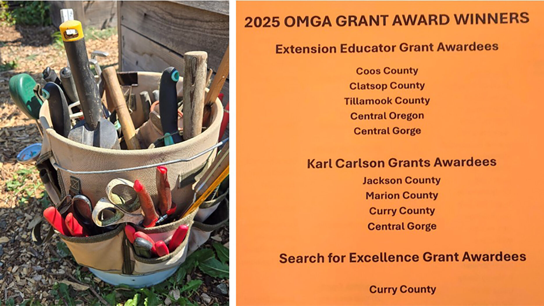 Joy of Gardening Grand Award Winners