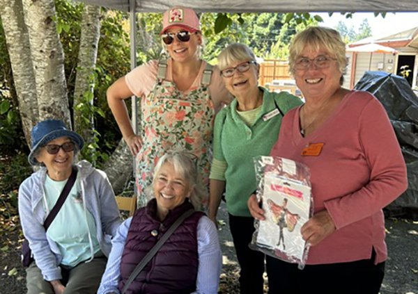 Master Gardener volunteers at the Garden Festival at St. Timothys
